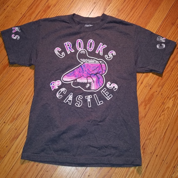 Crooks & Castles Other - CROOKS AND CASTLES AIR GUN Gray T-Shirt | NWOT